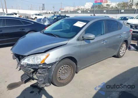 2013 Nissan Sentra Fe+ S из США, поврежденный, VIN 3N1AB7AP7DL799726